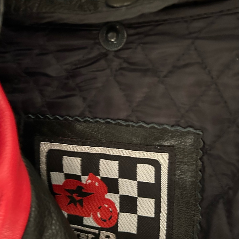Guinness x First Racing leather motorcycle jacket with Thinsulate lining NEW - Picture 3 of 10